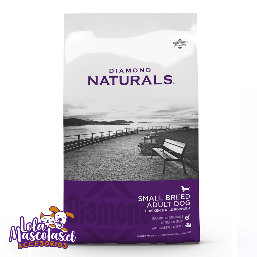 Diamond Naturals Perro 🇺🇸 ADULTO RAZAS PEQUEÑAS 7,5 Kg. 🐶🐕