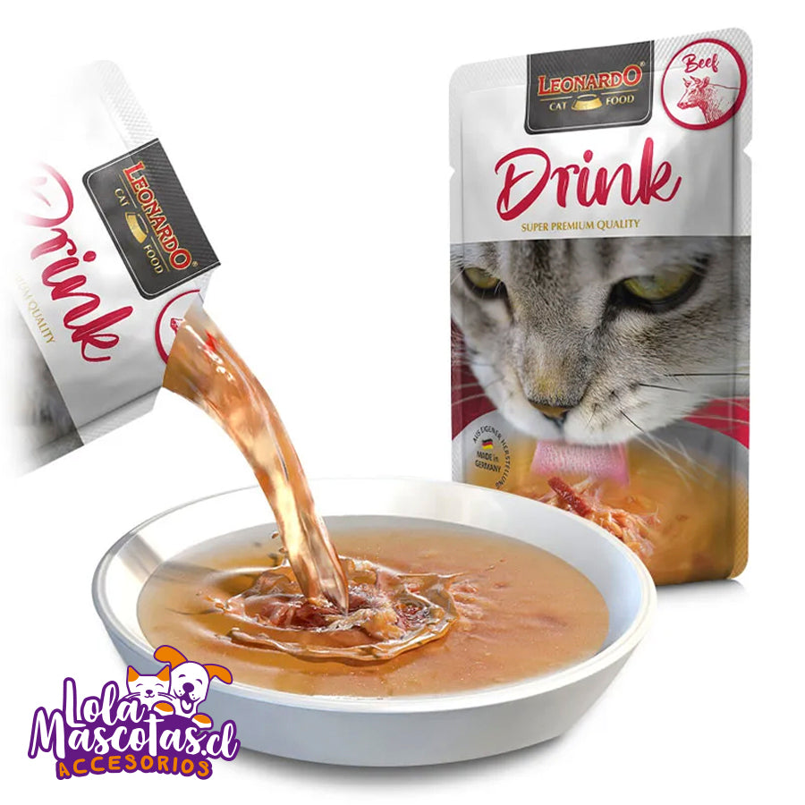 Leonardo Drink 🇩🇪 Sobre 40g. Ternera 🐱🐈