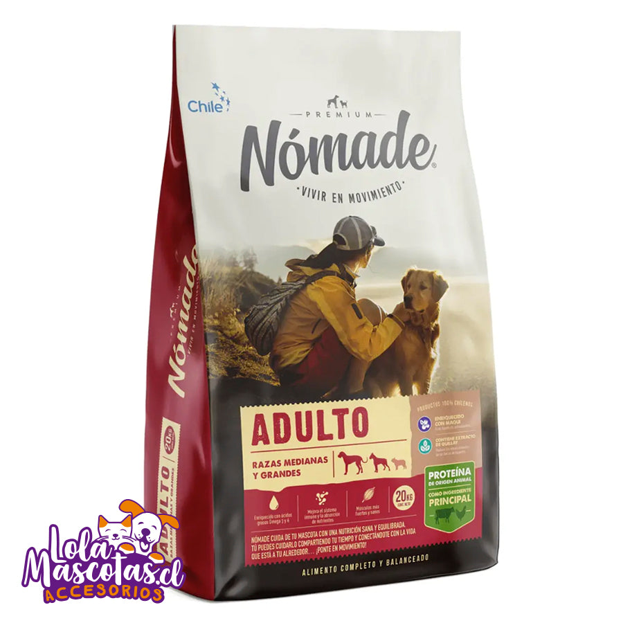 Nómade 🇨🇱 Perro Adulto 20 Kg. 🐶🐕