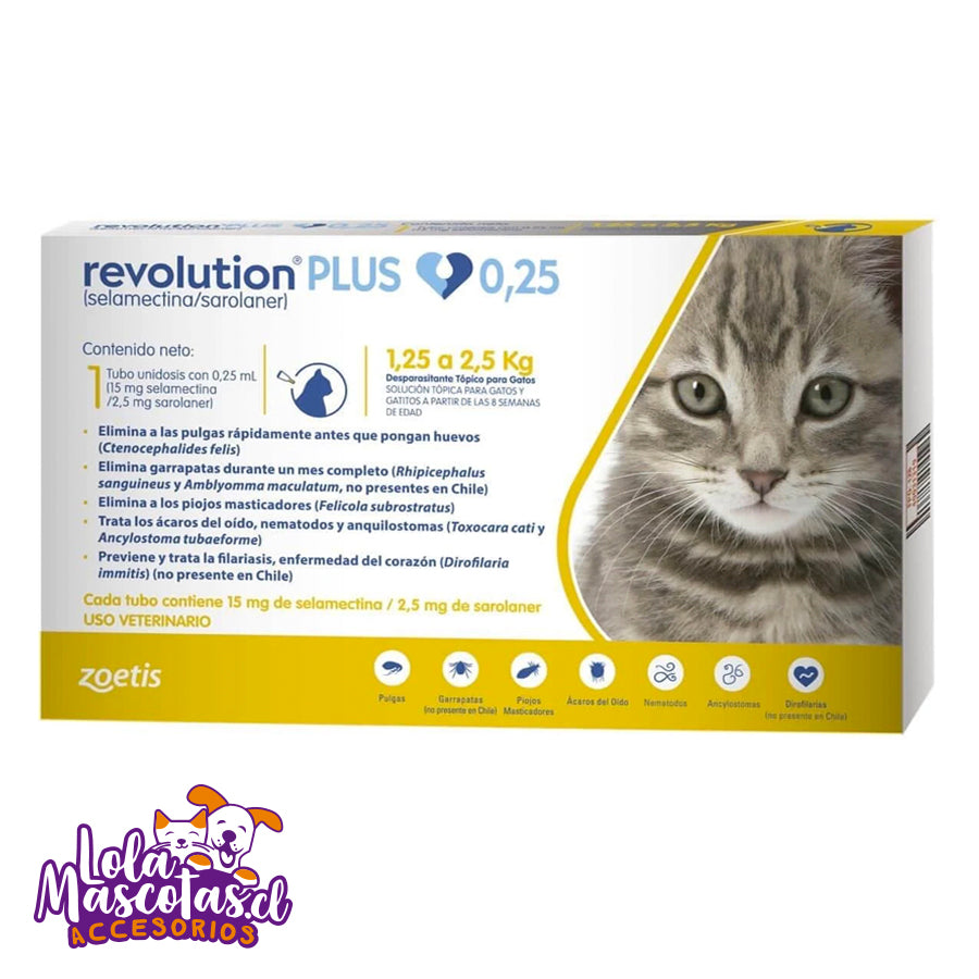 Pipeta Revolution Plus Para Gatos 🐱🐈