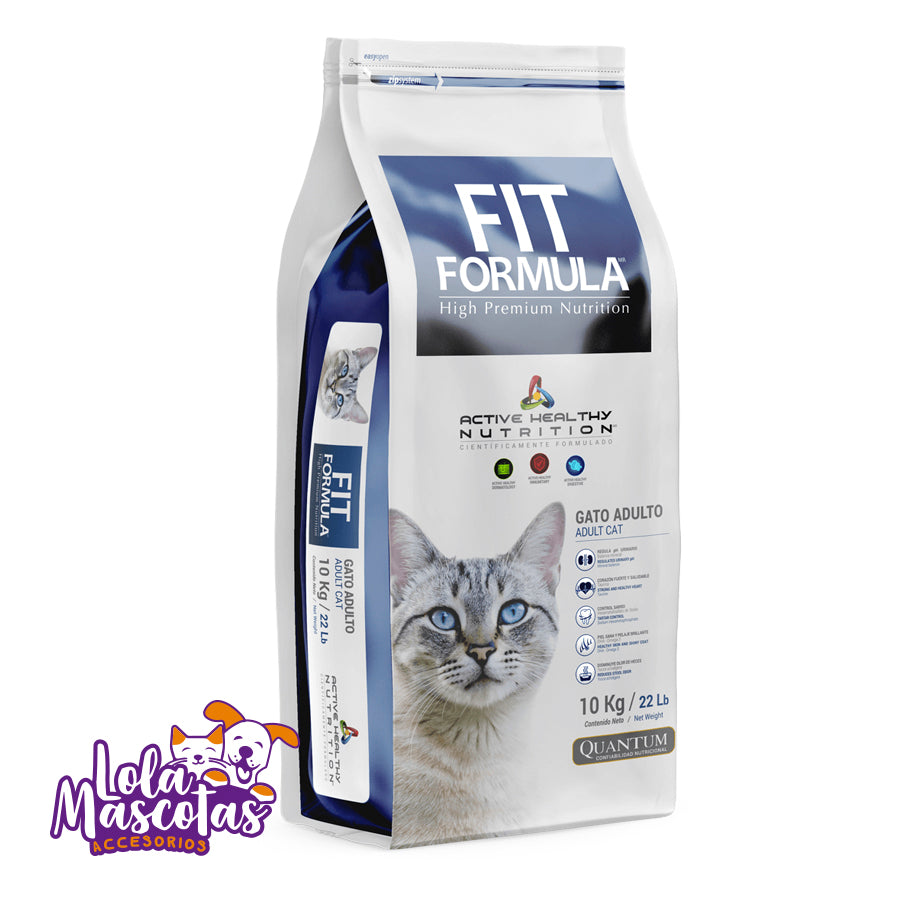 Alimento Gato Adulto Fit Formula 10kg.🐱