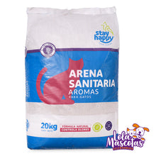 Cargar imagen en el visor de la galería, Arena Aglutinante Stay Happy 10 y 20 Kg. 🐱🐈
