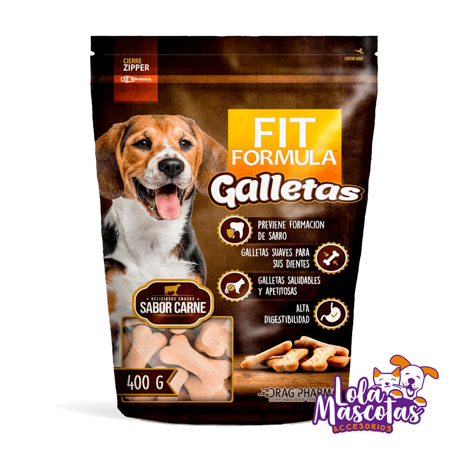 Galletas Fit Formula 400g.🐶