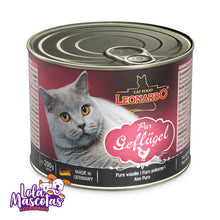 Cargar imagen en el visor de la galería, Leonardo Quality Selection 🇩🇪  Lata 200g. AVE 🐱🐈
