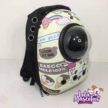 Cargar imagen en el visor de la galería, Mochila de Transporte Astronauta🐱🐶
