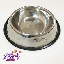 Cargar imagen en el visor de la galería, Plato Acero Inox Perro 🐶🐕
