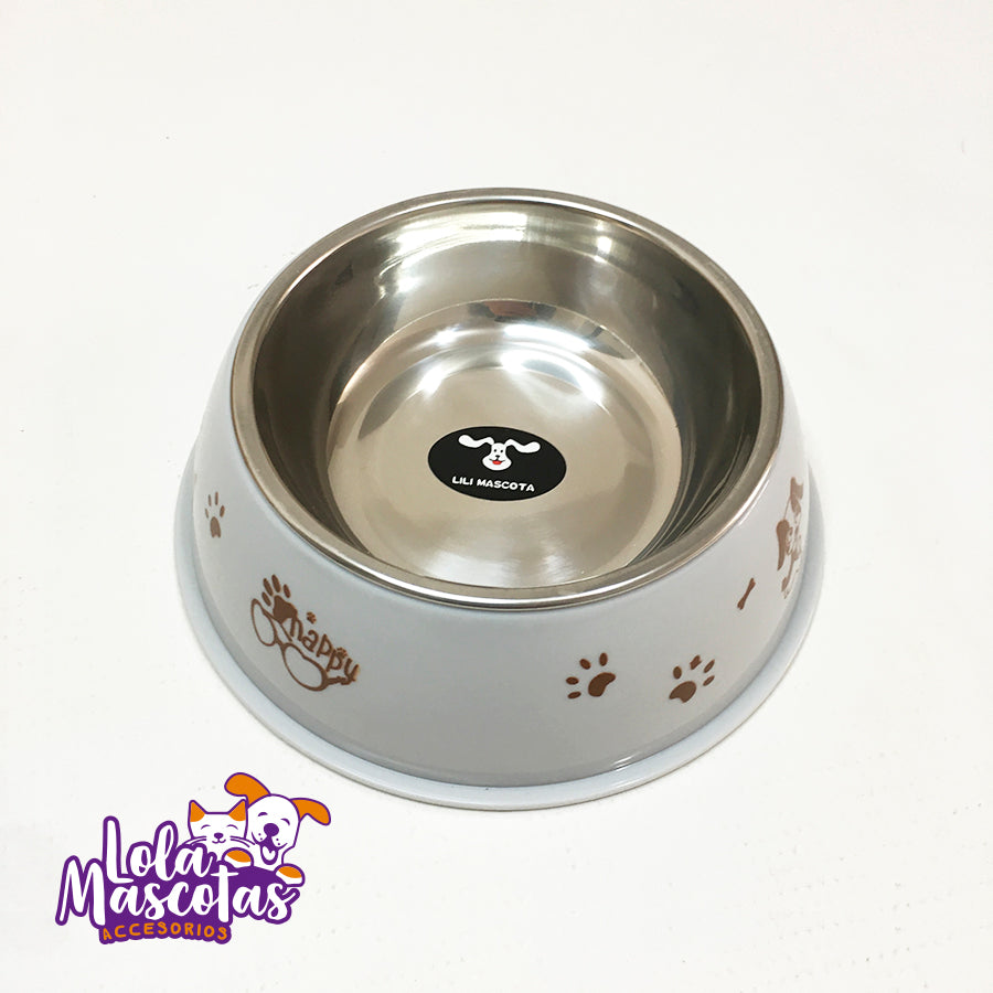 Plato Inox para perros Talla S 🐶