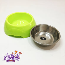 Cargar imagen en el visor de la galería, Plato Doble Inox M y XL🐕🐶
