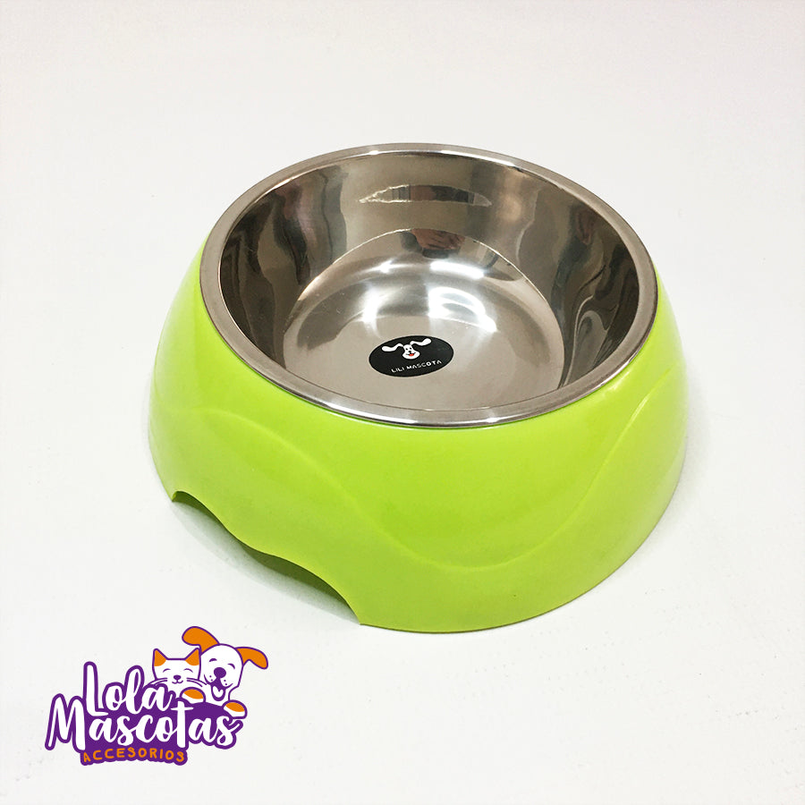 Plato Doble Inox M y XL🐕🐶