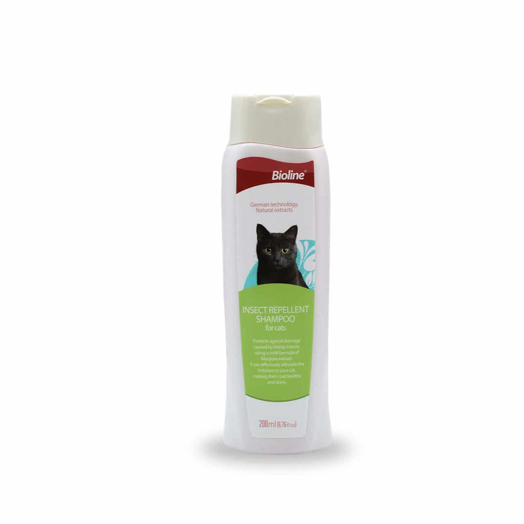 Shampoo Repelente Insectos y Pulgas 200ml. 🐱