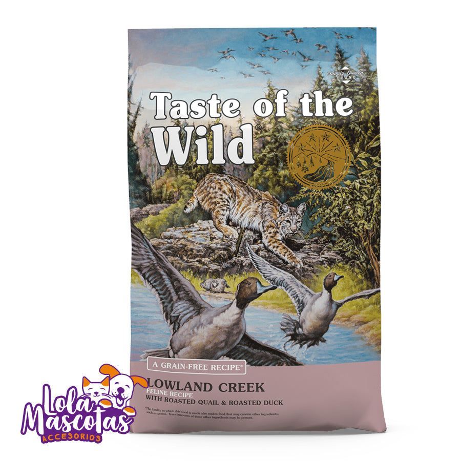 Taste of The Wild Cat - PATO Y CODORNIZ 2 y 6,6 KG.🐱🐈