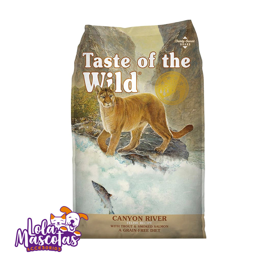 Taste of The Wild Cat - TRUCHA Y SALMÓN AHUMADO 2 y 6,6 KG.🐱🐈